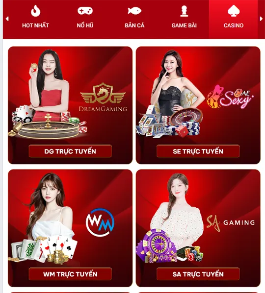 Casino với Dealer xinh đẹp tại J88