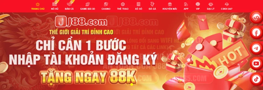 Cổng game J88 có hệ thống khuyến mãi ưu đãi