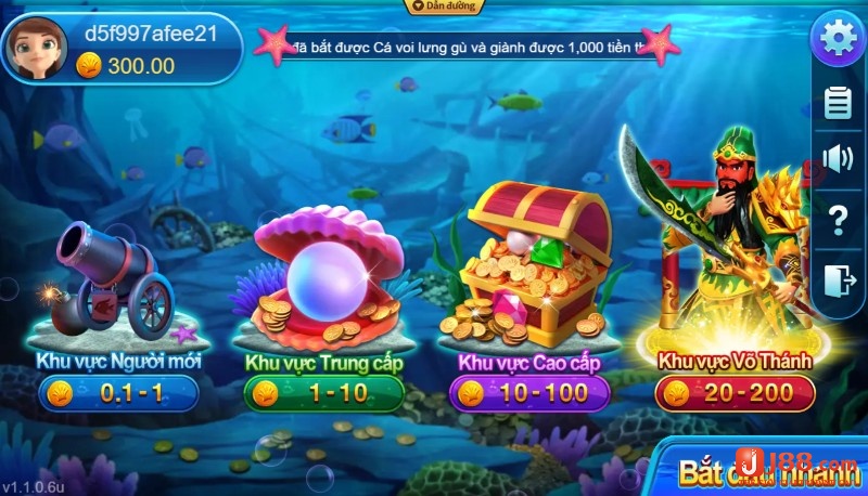 Game có nhiều khu vực sảnh chơi để anh em lựa chọn