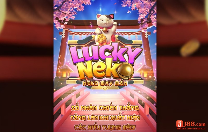 Lucky Neko đồ họa sắc nét, nổi bật trong số các trò chơi slot trực tuyến