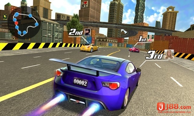 Game Street Racing 3D có đồ họa chân thực và đẹp mắt