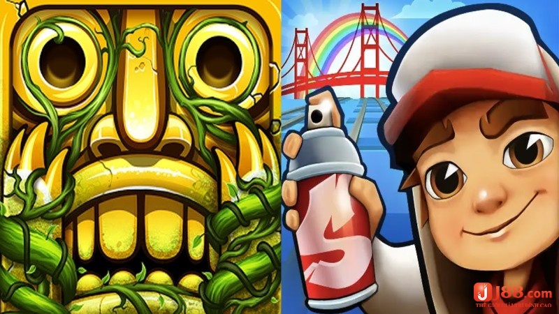 Xu hướng game siêu nhẹ điển hình là Subway Surfers và Temple Run