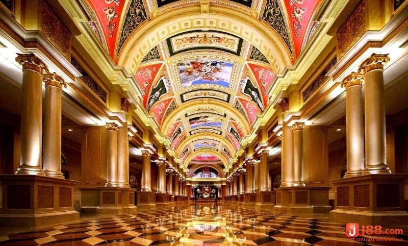 Sòng bài lớn nhất thế giới xa hoa và tráng lệ - Venetian Macao